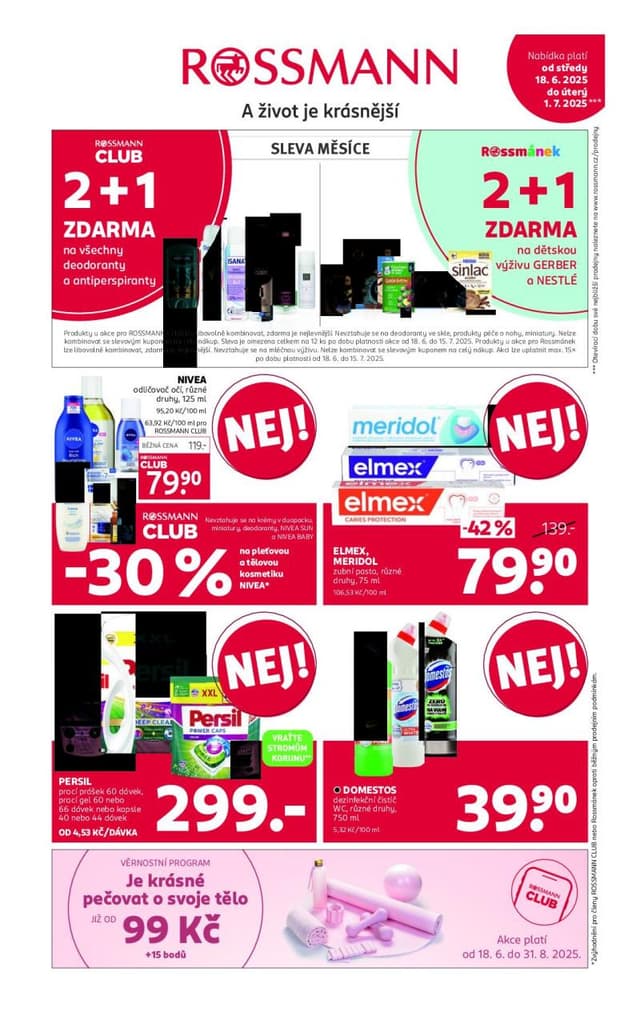 Rossmann drogerie leták 23.9. - 6.10.